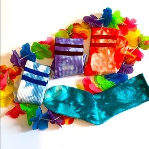 5pairs for $15 tie dye socks🔥SALE🔥